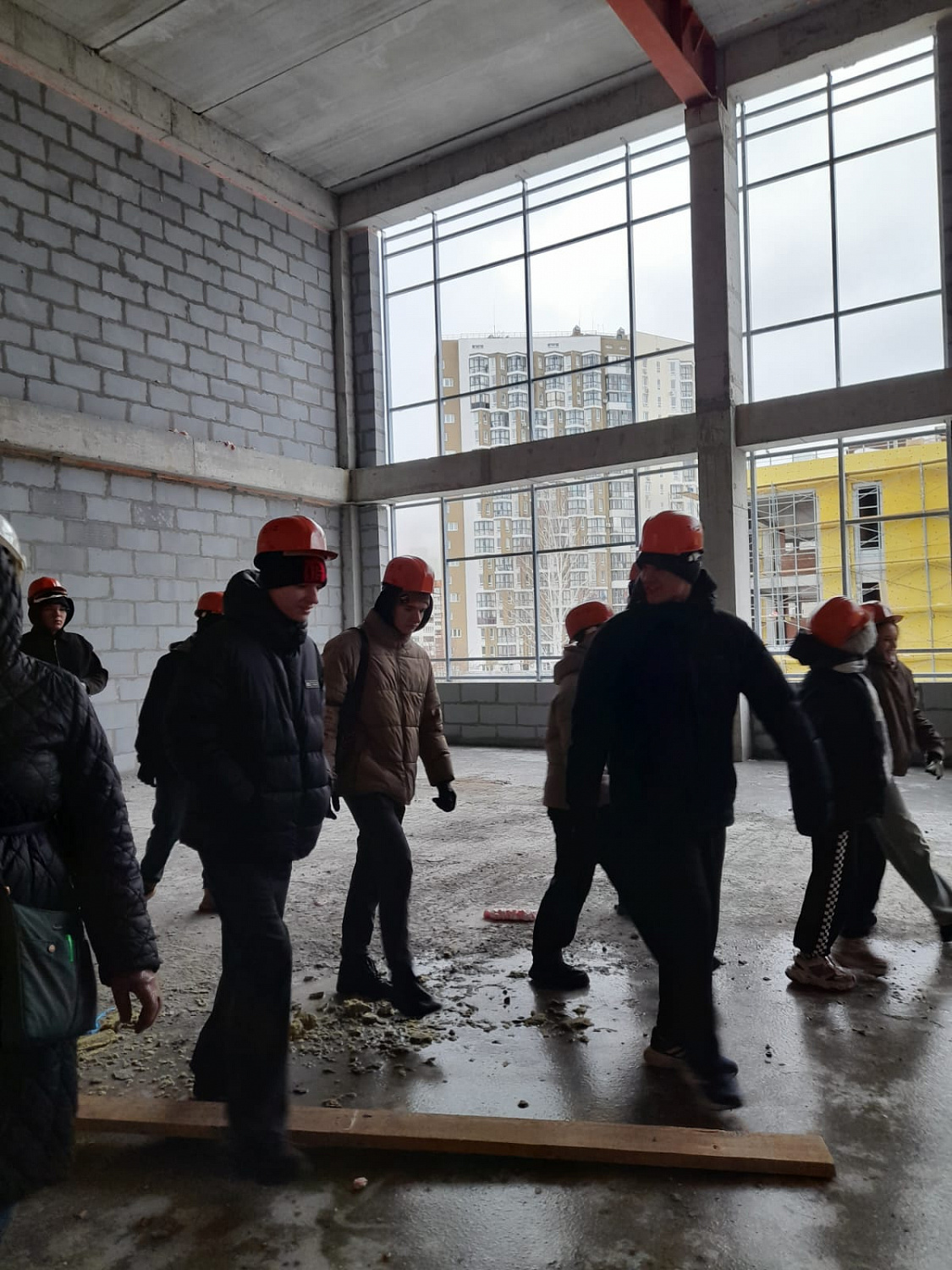 Ознакомительная экскурсия на объект капитального строительства