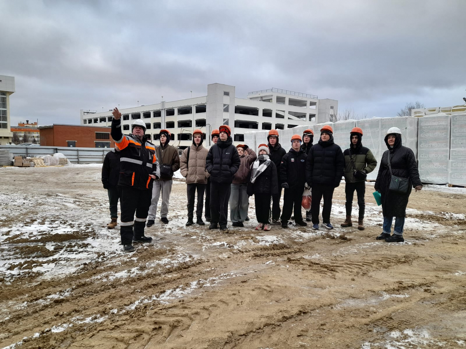 Ознакомительная экскурсия на объект капитального строительства