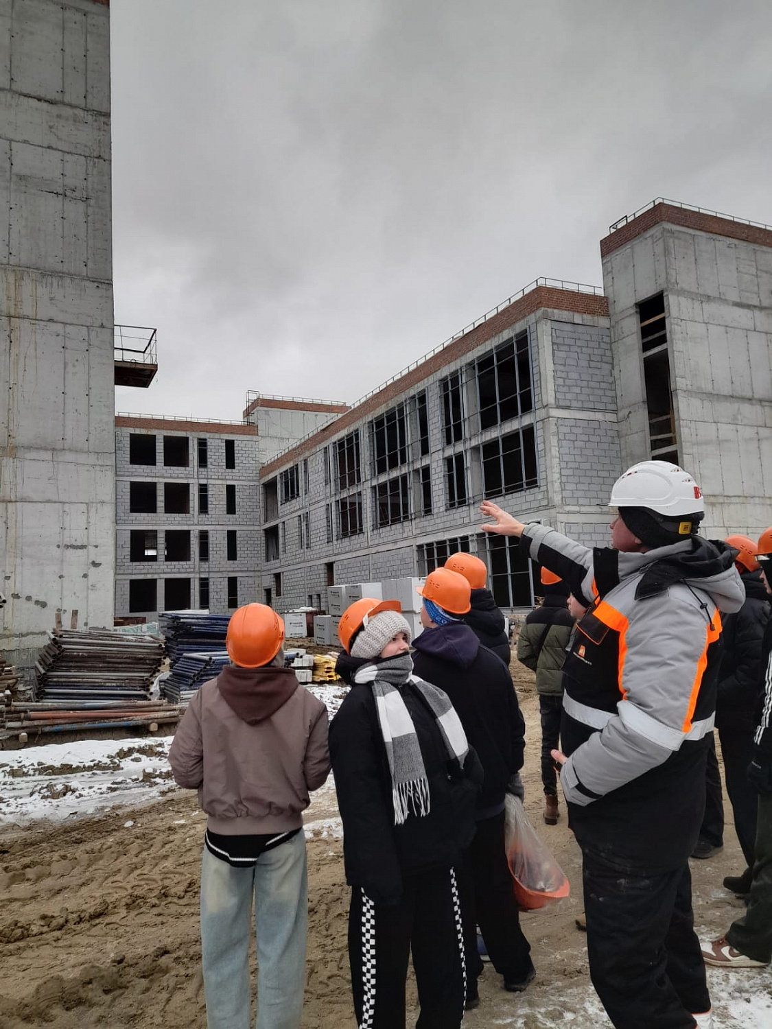 Ознакомительная экскурсия на объект капитального строительства